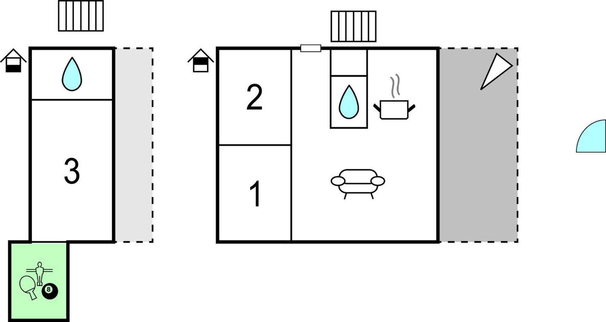 Nice Home In Krk With Kitchen 克尔克 外观 照片